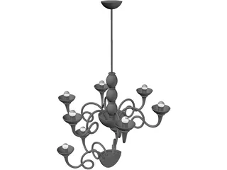 Pantalica Lamps 3D Model preview