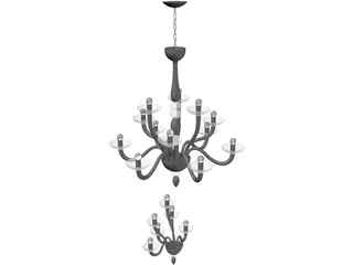 De Majo Lamp 3D Model preview