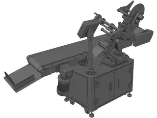 Conveyor Page 3D Model preview