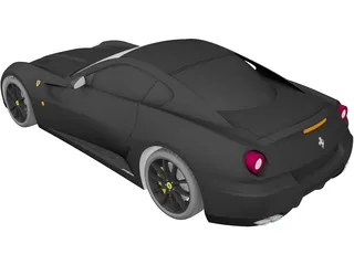 Ferrari 599 GTB 3D Model preview