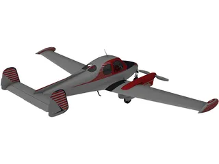 Let L-200 Morava 3D Model preview