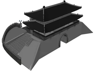 Namdaemun 3D Model preview