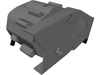 Tomos APN 6 Engine 3D Model preview
