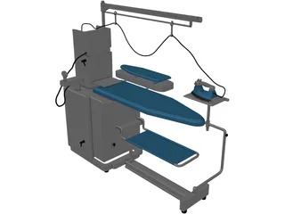 Ironing Board 3D Model preview
