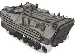 AAV-7A1 3D Model preview