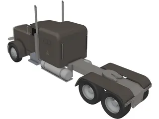 Peterbilt 359 (1975) 3D Model preview