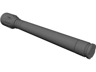 Flashlight 3D Model preview