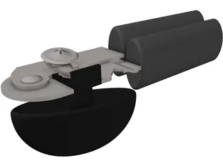 Can Opener 3D Model preview