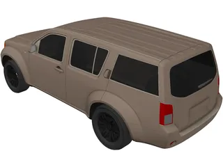 Nissan Pathfinder (2010) 3D Model preview