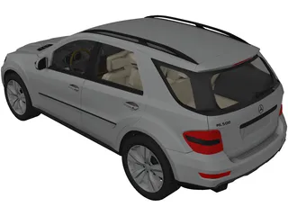 Mercedes-Benz ML500 3D Model preview