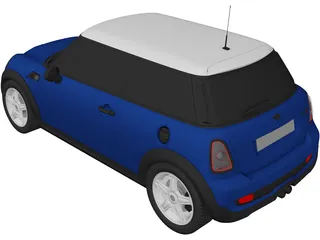 Mini Cooper S 3D Model preview