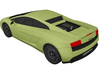 Lamborghini Gallardo 3D Model preview