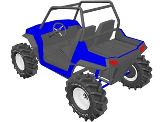 Polaris RZR800 3D Model preview