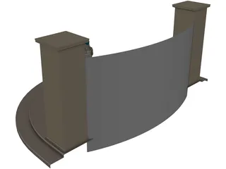 Mona Lisa 3D Model preview