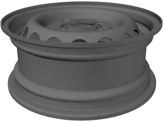 Maruti 800 Rim 3D Model preview