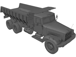 Kraz 256 3D Model preview