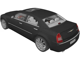 Chrysler 300C SRT8 (2005) 3D Model preview