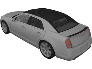 Chrysler 300C SRT8 (2012) 3D Model preview