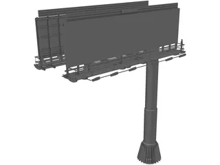 Street Sign 3D Model preview