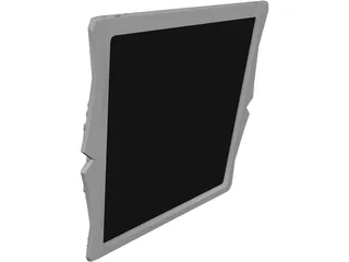Classic Photo Frame 3D Model preview