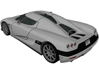 Koenigsegg CCX 3D Model preview