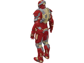 Iron Man Heartbreaker 3D Model preview