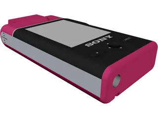 Sony Bloggie MHS-PM5k 3D Model preview