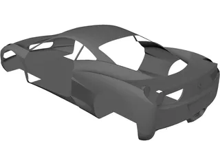 Ferrari 458 Italia 3D Model preview