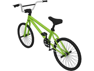 BMX Bike 3D Model preview