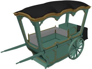 Chariot 3D Model preview