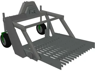 Seedlings Digger 3D Model preview