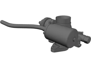 Jikov Czech Carburetor 3D Model preview