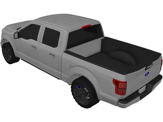Ford F-150 (2015) 3D Model preview