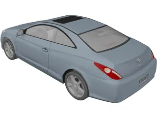 Toyota Camry Solara Coupe (2006) 3D Model preview