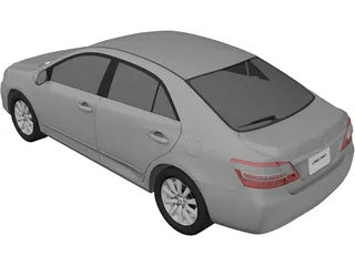 Toyota Premio (2010) 3D Model preview