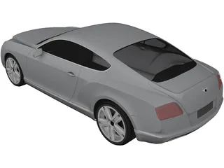 Bentley Continental GT (2012) 3D Model preview