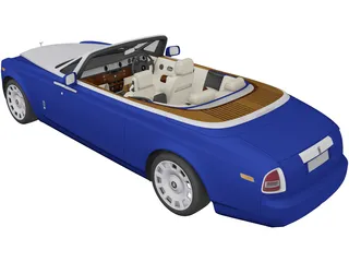 Rolls-Royce Phantom Drophead Coupe (2013) 3D Model preview
