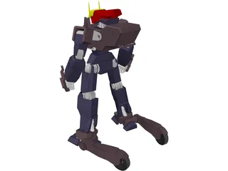 Burai Zero Custom 3D Model preview