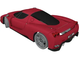 Ferrari Enzo 3D Model preview