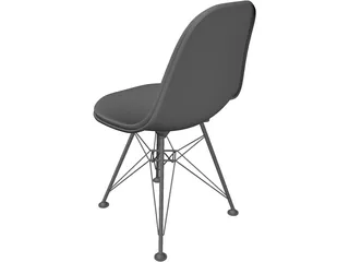 Plastic Side Chair 3D Model preview