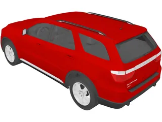 Dodge Durango (2012) 3D Model preview