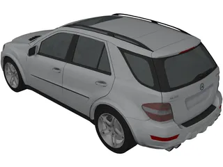 Mercedes-Benz ML63 AMG 3D Model preview