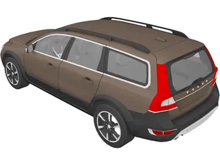 Volvo XC70 (2013) 3D Model preview