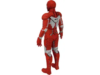 Iron Man Mark 5 3D Model preview