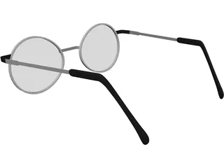 Glasses 3D Model preview