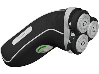 Philips Norelco Razor 3D Model preview