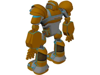 Robot Concept 3D Model preview