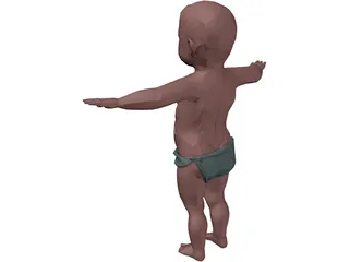 Baby 3D Model preview