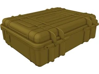 Pelican 1450 Protective Case 3D Model preview