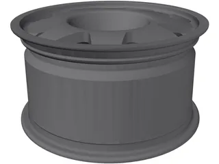 Wheel 15x9 3D Model preview